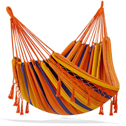 KESSER® Hamaca 300 kg cargable, 320 x 150 cm, máx. Capacidad de Carga de 300 kg, 1-2 Personas, Flecos Transpirables, Resistente a la Intemperie, Hamac precio