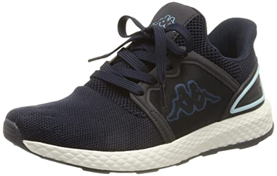 Kappa Etal Unisex, Zapatillas para Correr de Carretera Adulto, 6737 Azul Marino Menta, 38 EU
