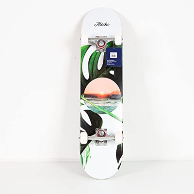 Aloiki Coast 7.6"x31.6" Complete Skateboard, Adultos Unisex, Multicolor (Multicolor), 7,6" x 31,60"
