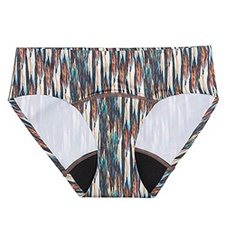 Menstrual Teens, Bottom Bottoms Mid Leakproof Bikini Women For Swim Waisted Swimwears Tankinis Set (Brown, M) precio