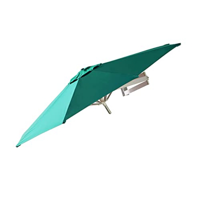 L-HXXS87 1 PCS 87''/98'' Aluminio Sombrilla Parasol, Sombrilla De Patio, Protector Solar Resistente Al Agua, 8 Varillas, para Uso Doméstico Y Comercia