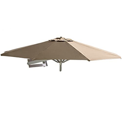 L-HXXS87 1PCS Sombrilla, 87''/98'' Sombrilla Parasol, Impermeable Proteccion UV, con 8 Varillas, Resistente Al Viento, con Soporte De Tornillo, para P