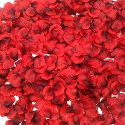 Ventdest 3200 Piezas Pétalos de Rosa Artificial Rojos para el día de San Valentín y Ambiente Romántico, Proponer, Flores de Boda, Confeti, dispersión  características