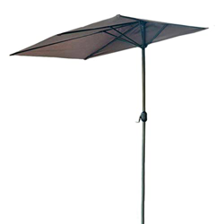 L-HXXS87 Sombrilla Terraza Exterior, Sombrilla, Rectangular, Resistente Y Gruesa, Multiusos, con 5 Varillas, Protector Solar, para Patio, Jardin, Pisc en oferta