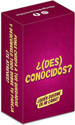 ¿(Des)conocidos? – Juego de cartas de parejas – 400 preguntas para ponerse a prueba y profundizar en la relación – Regalo ideal para boda, San Valentí en oferta
