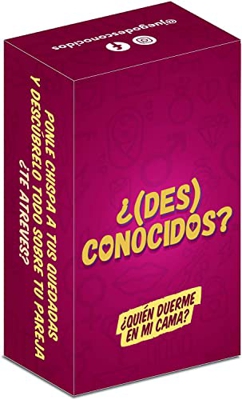 ¿(Des)conocidos? – Juego de cartas de parejas – 400 preguntas para ponerse a prueba y profundizar en la relación – Regalo ideal para boda, San Valentí