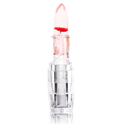Cuasting Flor Cristal Jalea Lápiz labial Cambio de temperatura Color Lip Balm Impermeable Lip Stick-Red características