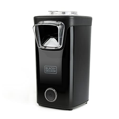 Black+Decker BXPC1100E Palomitero, 1100 W, Plástico, Negro
