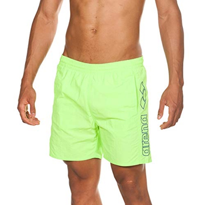 ARENA Berryn Swim Trunks, Mens, Shiny Green-Royal, XXL