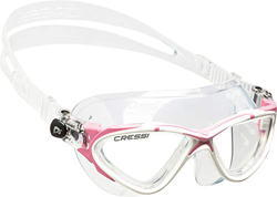 Cressi Planet Swim Goggles - Premium Anti Niebla Gafas de Natación Máscara 100% Anti UV, Transparente/Blanco/Rosa precio