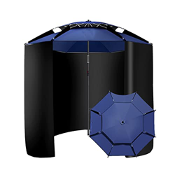L-HXXS87 Parasol Exterior con Funda Protectora, Sombrilla De Pesca, Resistente Y Gruesa, Impermeable Proteccion UV, 360°Ángulo Ajustable, para Domésti precio