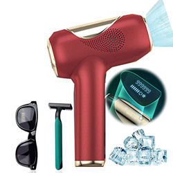 Eliminación De Cabello Permanente para Hombres, Dispositivo De Depilación IPL con Función De Enfriamiento De Hielo De Zafiro Sin Dolor 999,900 Destell en oferta