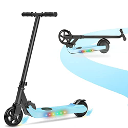 HST Patinete Eléctrico para Niños 4 a 12 Años, Motor 200W Scooter Kickscooter Plegable hasta 6 km/h, 7" Ruedas características