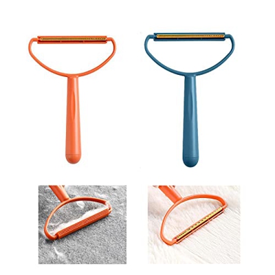 depilador portátil simple suéter depilador ropa de afeitar de felpa para restaurar su ropa y tela en el otro lado puede alisar el cabello dos en un pa