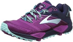 Brooks Cascadia 12, Zapatillas de Running para Asfalto Mujer, Multicolor (Plum/Navy/Ice Blue 1b533), 40.5 EU en oferta