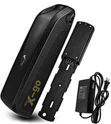 X-go Batería de iones de litio para bicicleta eléctrica de 36 V, 48 V, 10 Ah, 13 Ah, adecuada para motor de montaña de 250 W, 350 W, 500 W, 750 W, 100 en oferta