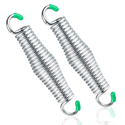 stallry 2 Resortes para Columpio de Porche, Resortes para Sillas Colgantes de Hamaca Resistentes A La Oxidación, Resortes para Montaje en Techo con Ga características