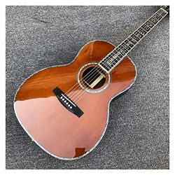 WANANNIGHT Guitarra electrica Guitarra Acústica De Estilo De 39 Pulgadas, Real Ebony Fingerboard Electirc Guitarra Acústica (Color : Guitar, Size : 39 en oferta