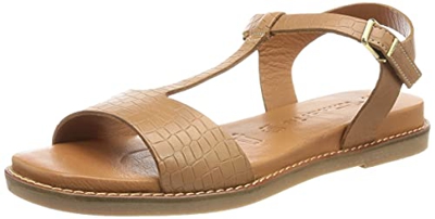 Tamaris 1-1-28150-26, Sandalia Mujer, Nut Croco, 39 EU