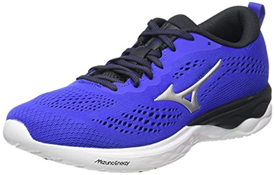 Mizuno Wave Hayate 6, Zapatillas Hombre, VioletBlue/Silver/Obsidian, 44.5 EU