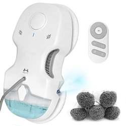 HUTT C6 Robot Limpiacristales 3800PA, Robot Limpieza de Ventanas con Función de Rociado Automático de Agua de 80ML, Navegación Inteligente, Control Re en oferta