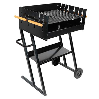 Parrilla De Barbacoa Portátil De Carbón Para Exteriores, De Altura Ajustable, Parrilla De Barbacoa, Máquina Para Asar, Parrilla De Carbón, Suministros