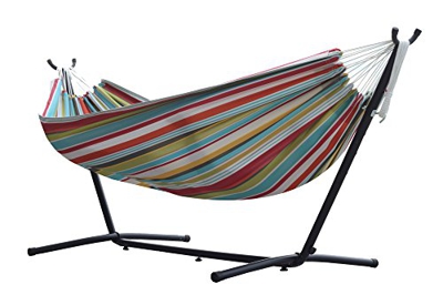 Vivere c8poly-10 Hamaca Doble con Soporte Ciao 249 x 109 x 104 cm