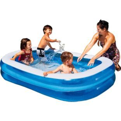 Piscina rectangular de 400 L para acolchado de Chad. precio