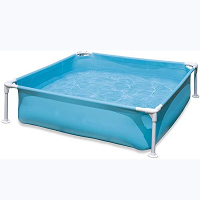 Piscina Hinchable Frame Piscina Desmontable Automontable, 122X122x30 Cm