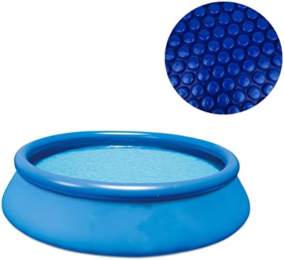 well2wellness® Quick-Up - Piscina oscilante (diámetro de 457 x 107 cm, pantalla solar, diámetro de 4,10 m), color azul
