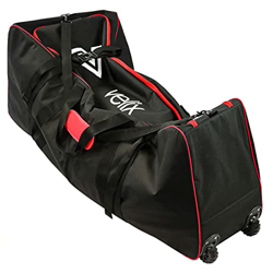 Velix Bolsa de Transporte para E-Scooters - 120x50x50cm Funda de Transporte plegable con Ruedas características