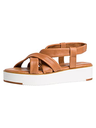 Tamaris 1-1-28288-36, Sandalia Mujer, coñac, 40 EU en oferta