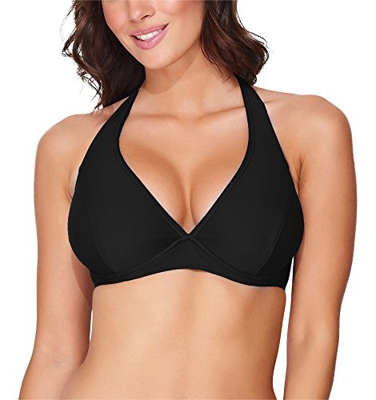Merry Style Sujetador de Bikini Parte de Arriba Bañador Top de Traje de Baño Mujer 74RN24 (Negro (9240), EU 80 G=ES 95 G)