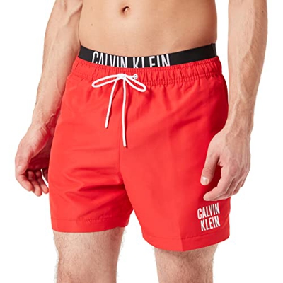 Calvin Klein Medium Double WB Baador para Hombre, Deep Crimson, M