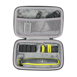 co2CREA Duro Viajar Fundas Caso Cubrir Estuche para OneBlade QP2520/30, QP2530/30,QP2630/30 Recortador de barba(caja solo) en oferta