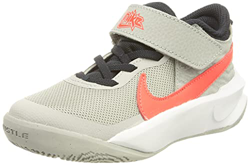 Nike Team Hustle D 10, Zapatos de Tenis Unisex niños, Lt Smoke Grey Bright Crimson, 30 EU características
