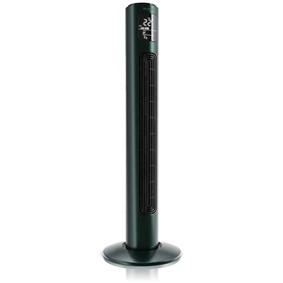 BRANDSON - Ventilador de torre con mando a distancia y oscilación de 60° - Ventilador de pie - Ventilador de columna - 96 cm - Ventilador con 3 veloci