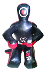 Bestzo MMA Jiu Jitsu - Maniquí de judo (piel sintética, posición sentada, 177,8 cm), color negro en oferta