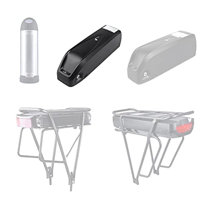 Junstar Batería para Bicicleta Eléctrica 48V 10Ah/11.6Ah/13Ah/17.5Ah/18Ah Batería, Batería Portaequipajes 15Ah/17.5Ah con Portabicicletas Batería EBik
