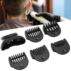 Cabezal de corte de barba compatible con maquinilla de afeitar eléctrica + 5 piezas guía peine conjunto con braun Series 3 y BT32 Razor Head Reemplazo en oferta