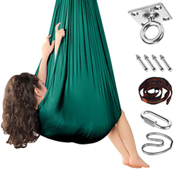 Columpio de Terapia Sensorial para Niños - Hamacas de Yoga para Interior y Exterior Columpios de Silla para mayores de 3 años autismo niños niñas, reg precio