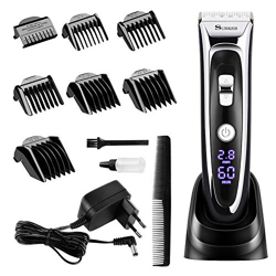 Forever Speed Cortadora de pelo de cerámica profesional de las podadoras del pelo Cortadora del pelo de la máquina de afeitar con la pantalla LED de l características