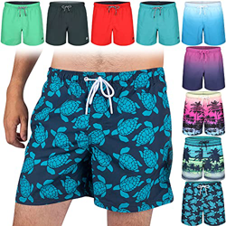 RIPT Performance Pantalones cortos de natación Ript Essentials con estampado de tortuga para hombre características