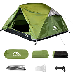Tienda de campaña prémium ultraligera a elegir para 2 o 3 personas, resistente al agua, resistente al viento, tienda de cúpula (verde oliva, 3 persona precio