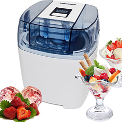 Gino Gelati EIS Chef ICD-30W-D ICD-30W-D-Máquina de Helado Digital 4 en 1, Metal, Color Blanco características