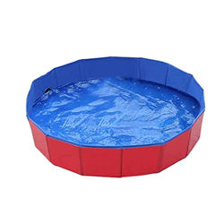ENJY Piscina para Perros con Piscina de Perro Plegable al Aire Libre Piscina Piscina para Perros Baño de Gato Limpieza de Accesorios para Animales y G en oferta