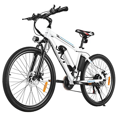VIVI Bicicleta Eléctrica, 26" Bicicleta Eléctrica Bicicleta de Montaña Eléctrica para Adultos, 250W E-Bike Bici Electrica con 36V 8Ah Batería de Litio