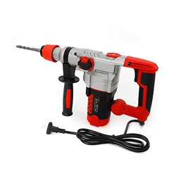 Martillo perforador eléctrico de 2200 W, martillo perforador de percusión, martillo de demolición con juego de brocas, maletín de 30 cilindros, martil en oferta