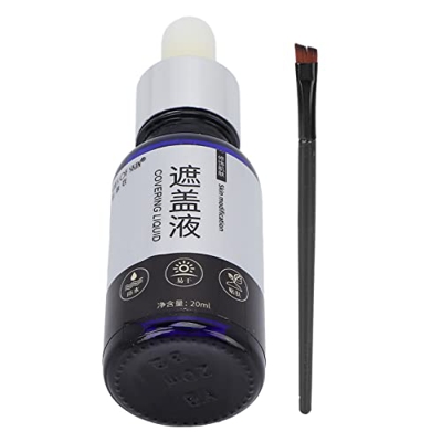 Corrector de vitíligo, líquido cubriente para vitíligo delicado para rostro y cuerpo de uso diario