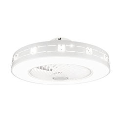 Noaton 11060W Nebula, Blanco, Ventilador de techo con luz, Mando a distancia, Atenuación LED, 3 temperaturas de color ajustables, Temporizador, Flujo  precio